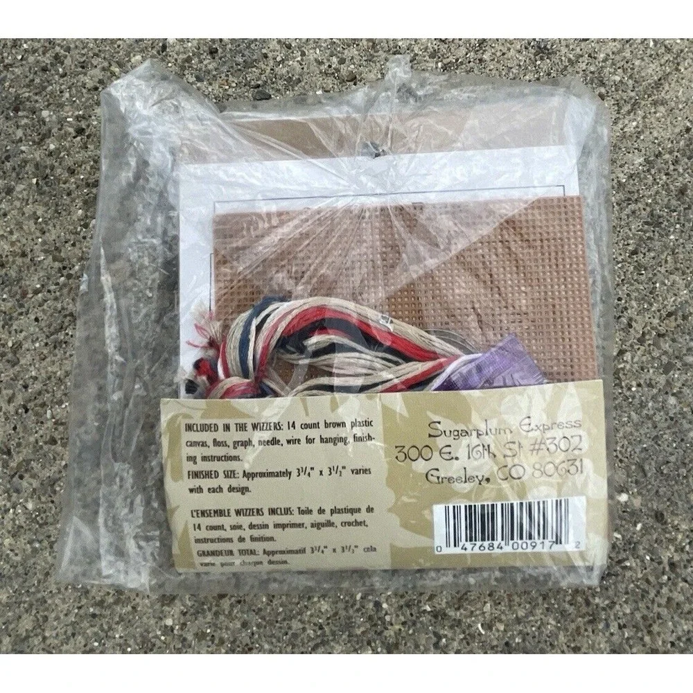 Wizzers Sugarplum Counted Cross Stitch The Three Bears 917 NEW Kit Crafting